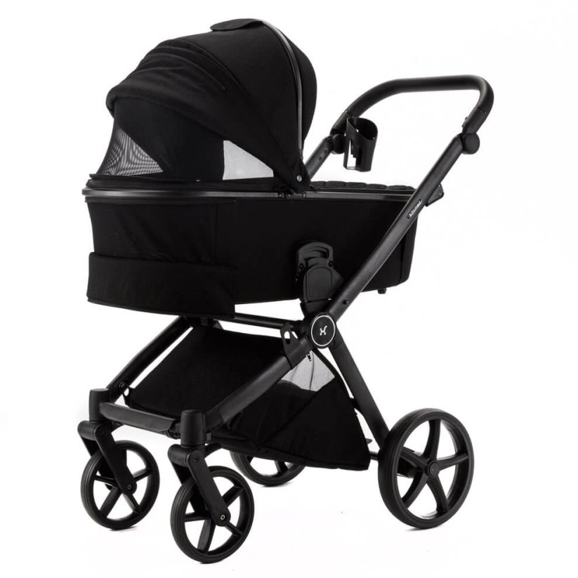 Kočárek Beli Ela Premium MIX BAREV - Barva: Zelená, Kola: Přední otočná kola (aretace), Druh kol: Gelová