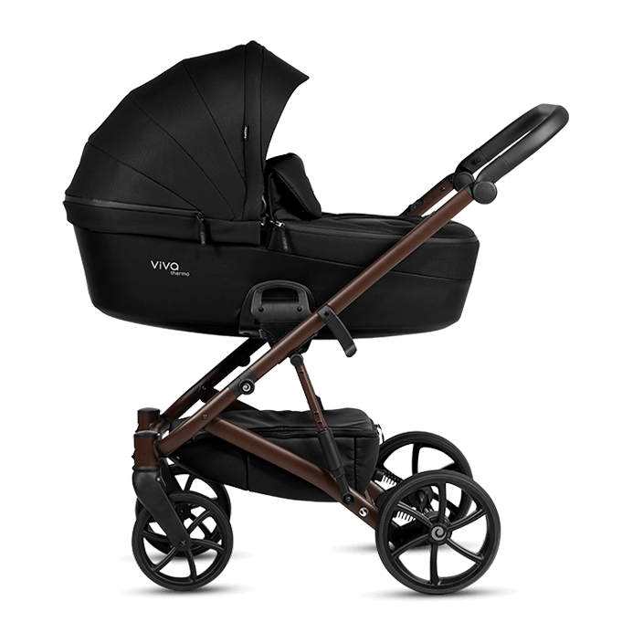 Kočárek Tutis Viva 6+ - Barva: Zelená, Kola: Přední otočná kola (aretace), Druh kol: Gelová