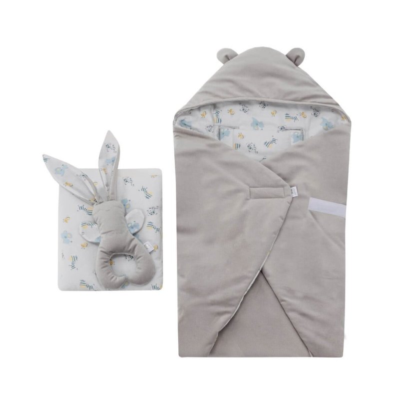 Zavinovačka autosedačka/kočárek 3v1