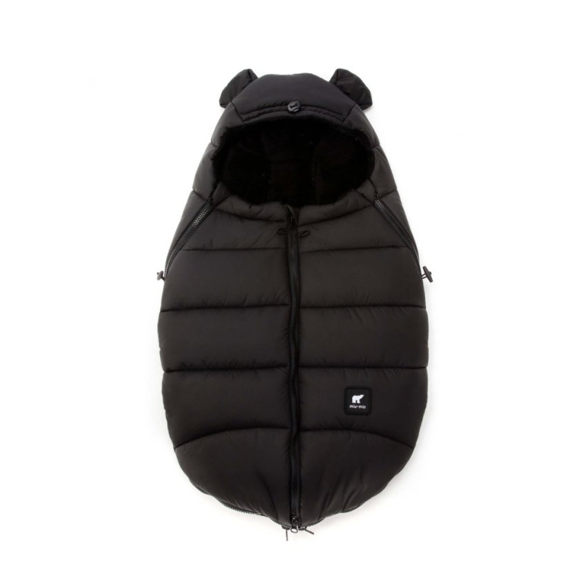 Fusak do autosedačky/kočárku BELI MINI - Barva: Černá