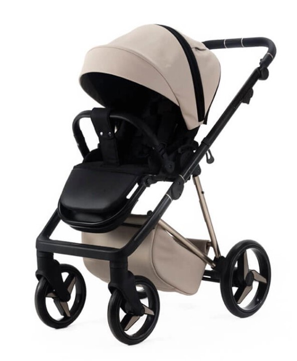 Kočárek Beli Sofie Limited - Barva: Růžová, Kola: Přední otočná kola (aretace), Druh kol: Gelová