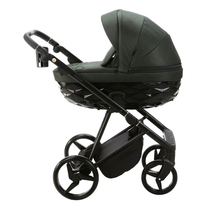 Kočárek Beli Sofie Limited - Barva: Růžová, Kola: Přední otočná kola (aretace), Druh kol: Gelová