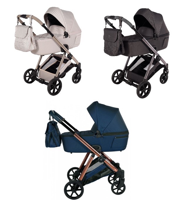 Moderní kočárek Luna Elegant - MIX BAREV