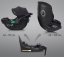 Set Autosedaček GO 40-150cm I-SIZE 360´ Isofix - Barva: Černá