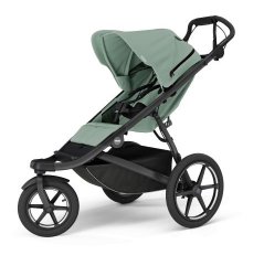 SET Kočárek Thule Urban Glide 3 MIST GREEN MB + hluboká korba 2025 Black
