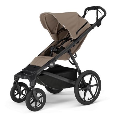 Kočárek Thule Urban Glide 4-wheel - Barva: Hnědá, Kola: Přední otočná kola (aretace)