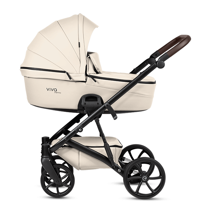 Kočárek Tutis Viva 6+ - Barva: Zelená, Kola: Přední otočná kola (aretace), Druh kol: Gelová