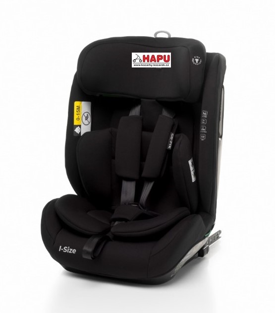 Autosedačka 76-150cm FIX Isize Isofix - Barva: Černá