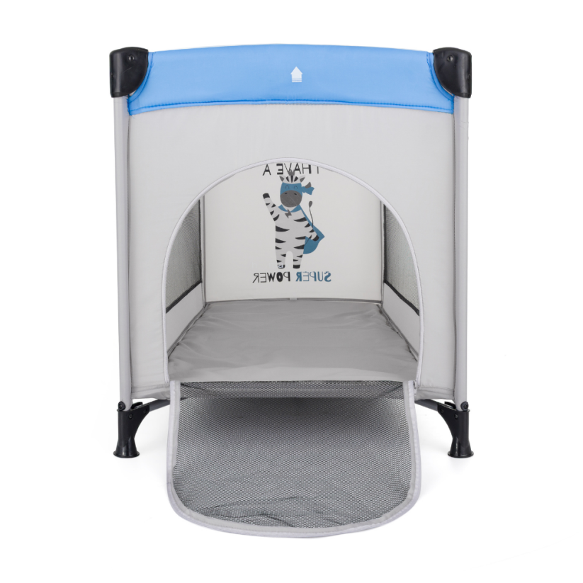 Cestovní postýlka MIX BAREV - Barva: Šedá světlá