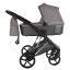 Kočárek Jasmine Camino - Barva: Šedá světlá, Kola: Přední otočná kola (aretace), Druh kol: Gelová