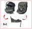 Set Autosedaček GO 40-150cm I-SIZE 360´ Isofix - Barva: Černá