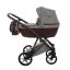 Kočárek Jasmine Camino Vintage Soft - Barva: Zlatá, Kola: Retro kola 14" 4x4, Druh kol: Nafukovací