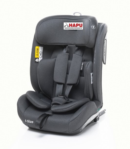 Autosedačka 76-150cm FIX Isize Isofix - Barva: Černá