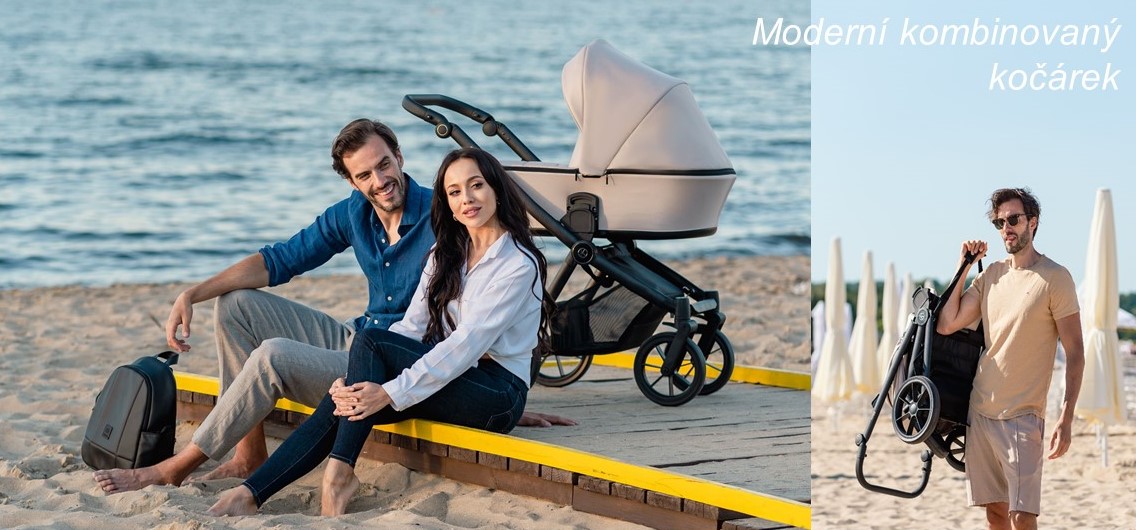 Moderní kombinované kočárky