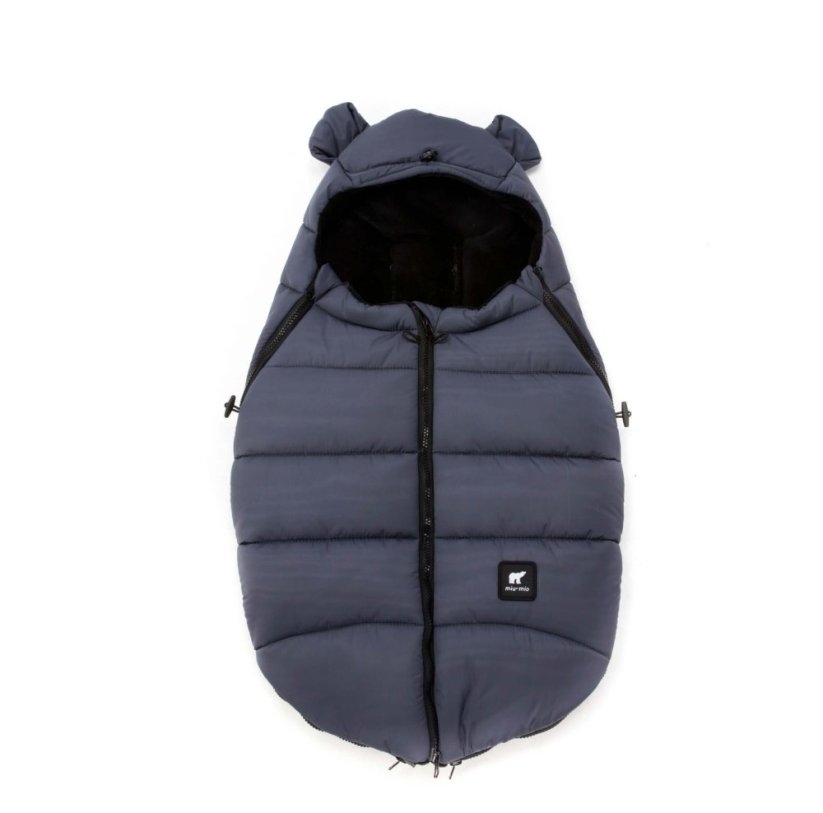 Fusak do autosedačky/kočárku BELI MINI - Barva: Černá