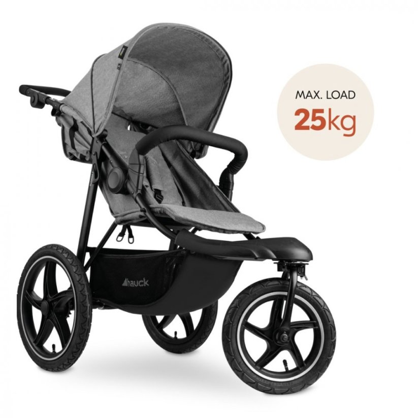 Akční set Tříkolka kočárek Sporťák Runner 2 Grey
