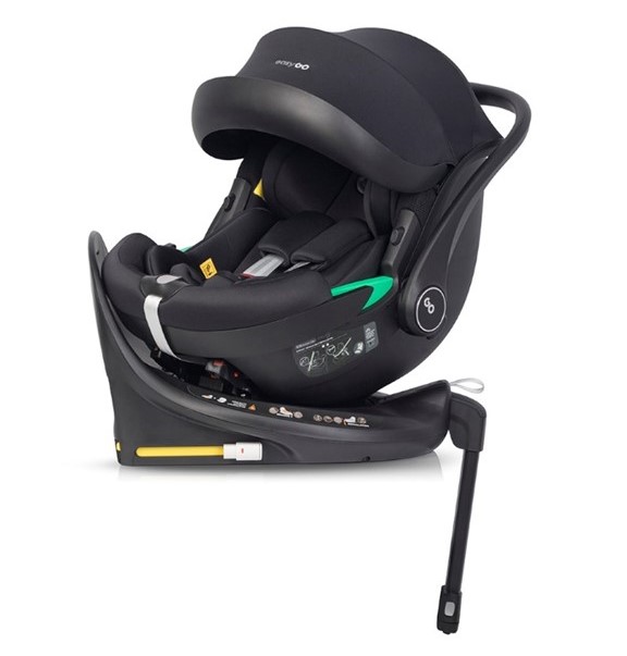 Set Autosedaček GO 40-150cm I-SIZE 360´ Isofix - Barva: Šedá světlá