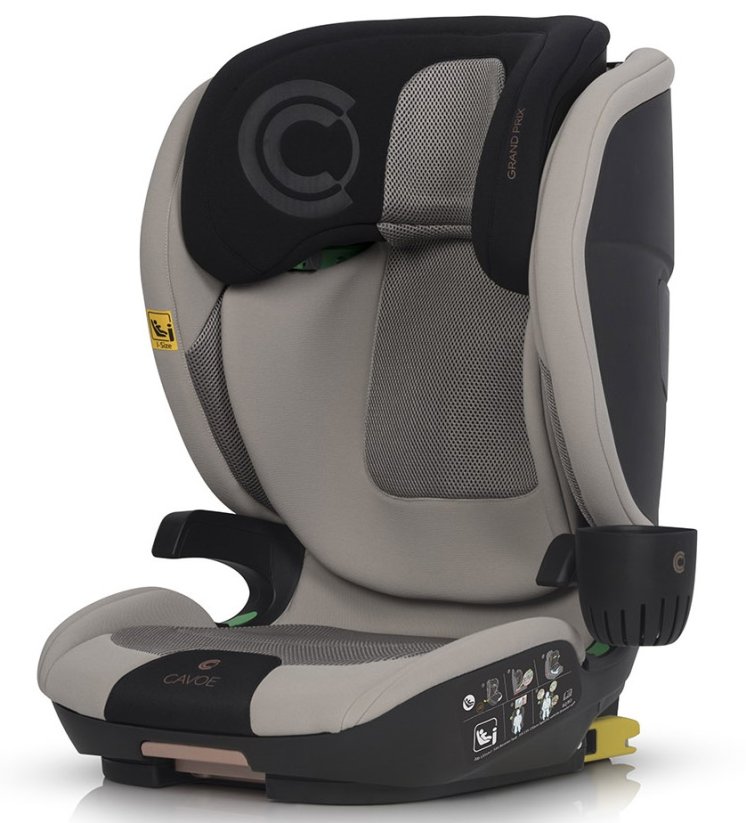 Autosedačka 100-150cm Isize Isofix GP - Barva: Béžová