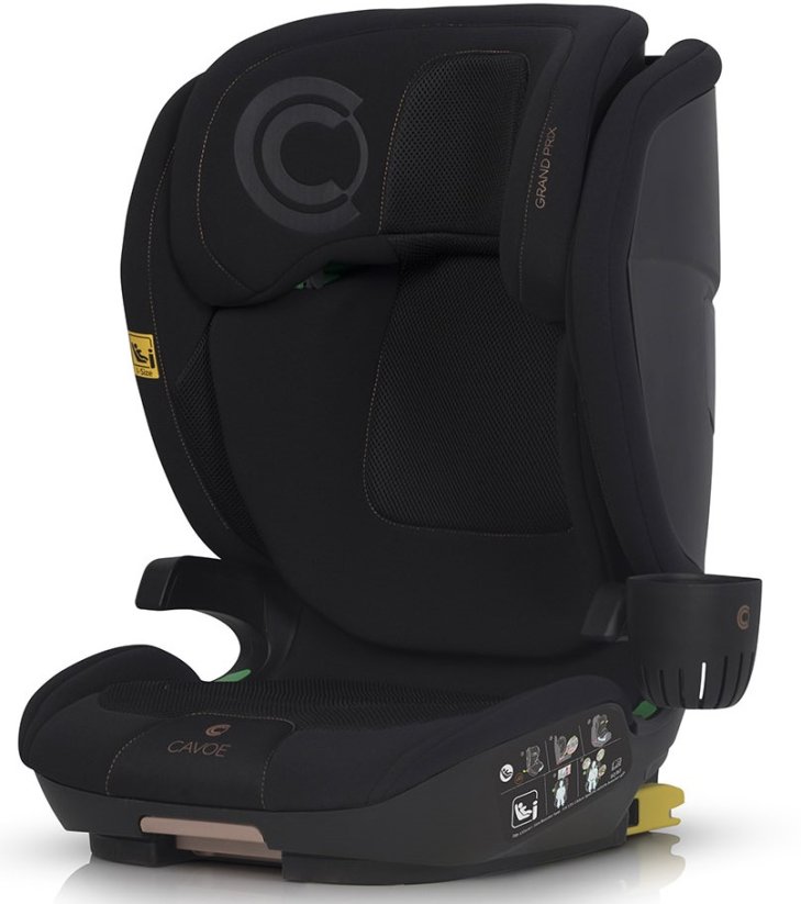 Autosedačka 100-150cm Isize Isofix GP - Barva: Béžová
