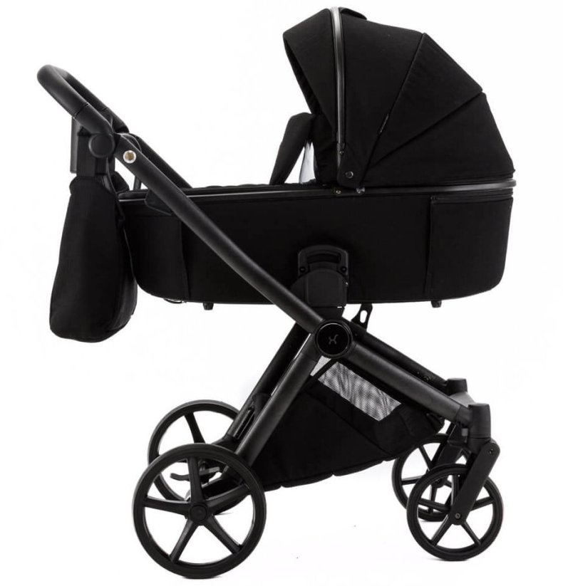 Kočárek Beli Ela Premium MIX BAREV - Barva: Zelená, Kola: Přední otočná kola (aretace), Druh kol: Gelová