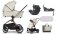 SET - Kombinovaná kočárek GO Sand + Autosedačka GO I-SIZE Grey + Báze Isofix 360"