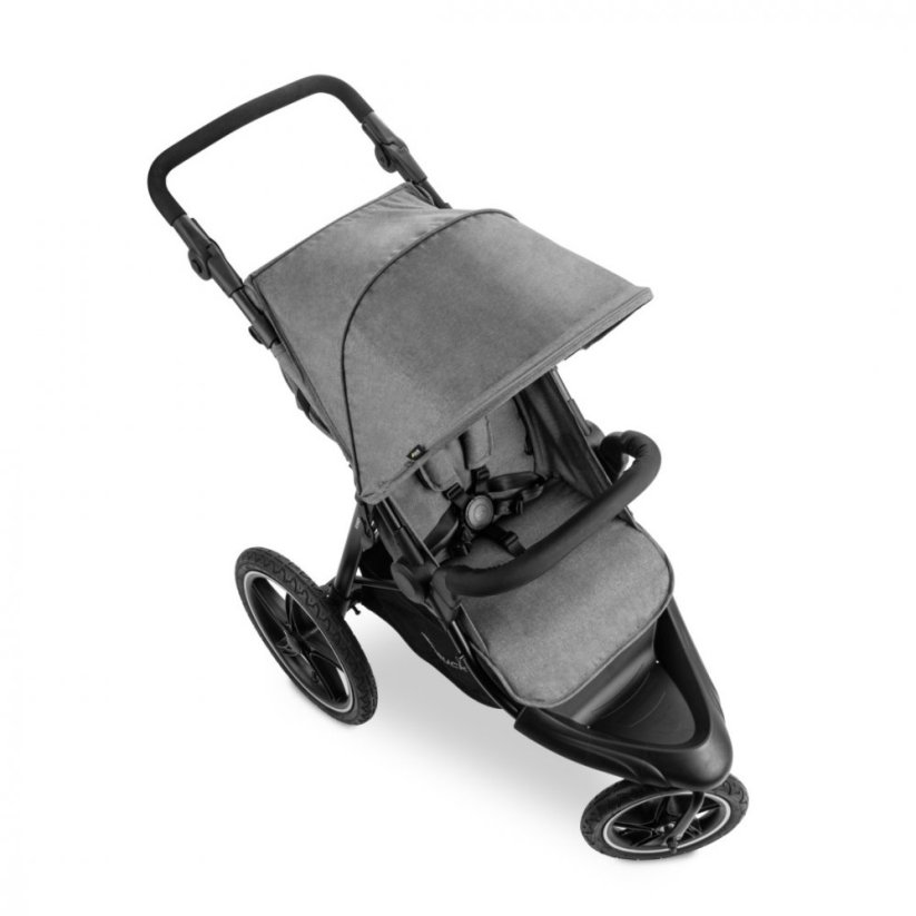 Akční set Tříkolka kočárek Sporťák Runner 2 Grey
