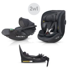 Set Autosedaček GO 2.0 polohovací 40-150cm I-SIZE 360´ Isofix