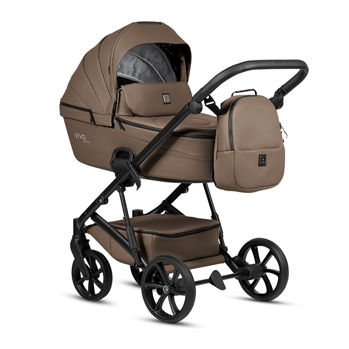 Kočárek Tutis Viva 6+ - Barva: Zelená, Kola: Přední otočná kola (aretace), Druh kol: Gelová