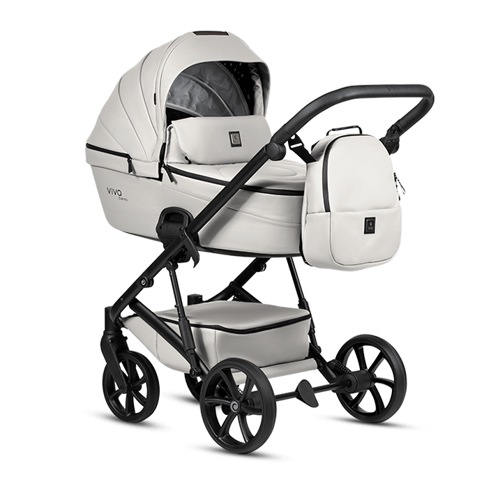 Kočárek Tutis Viva 6+ - Barva: Zelená, Kola: Přední otočná kola (aretace), Druh kol: Gelová