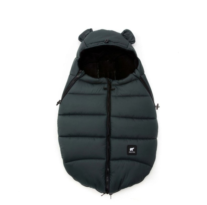Fusak do autosedačky/kočárku BELI MINI - Barva: Černá