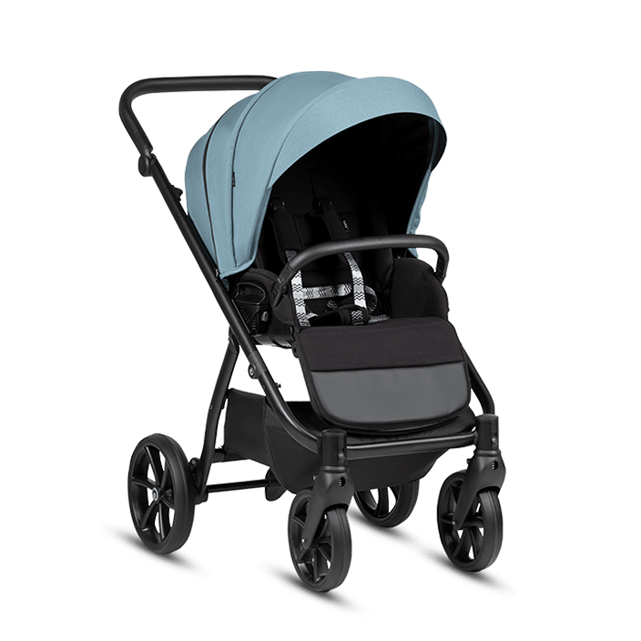 Kočárek Tutis UNO 6+ Více barev - Barva: Modrá, Kola: Přední otočná kola (aretace), Druh kol: Gelová