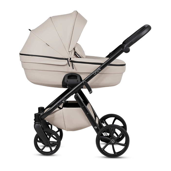 Kočárek Tutis UNO 6+ ECO - Barva: Hnědá, Kola: Přední otočná kola (aretace), Druh kol: Gelová