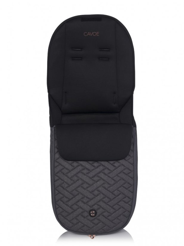 Kočárek Cavoe A Style New - Barva: Béžová, Kola: Přední otočná kola (aretace), Druh kol: Gelová, Skladnost: Složení jednou rukou