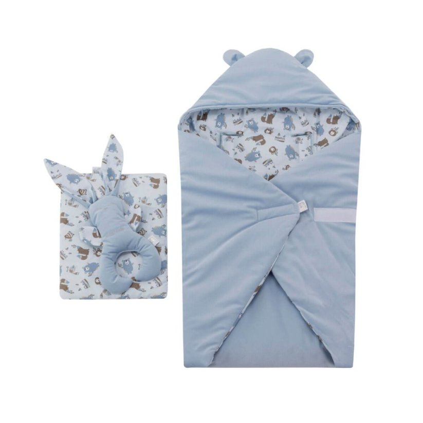 Zavinovačka autosedačka/kočárek 3v1