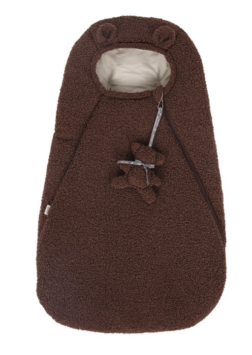 Fusak do autosedačky/kočárku/postýlky BELI Teddy - Barva: Krémová