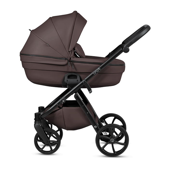 Kočárek Tutis UNO 6+ ECO - Barva: Hnědá, Kola: Přední otočná kola (aretace), Druh kol: Gelová