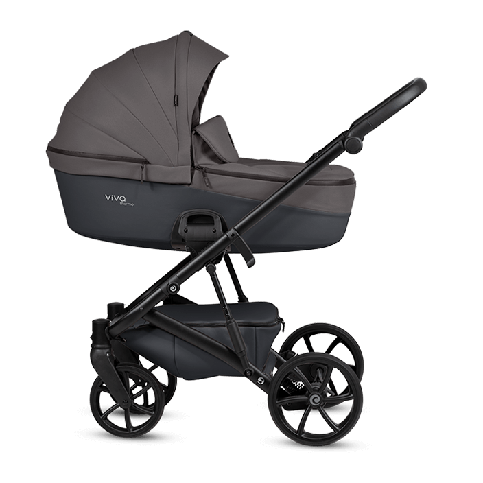 Kočárek Tutis Viva 6+ - Barva: Zelená, Kola: Přední otočná kola (aretace), Druh kol: Gelová