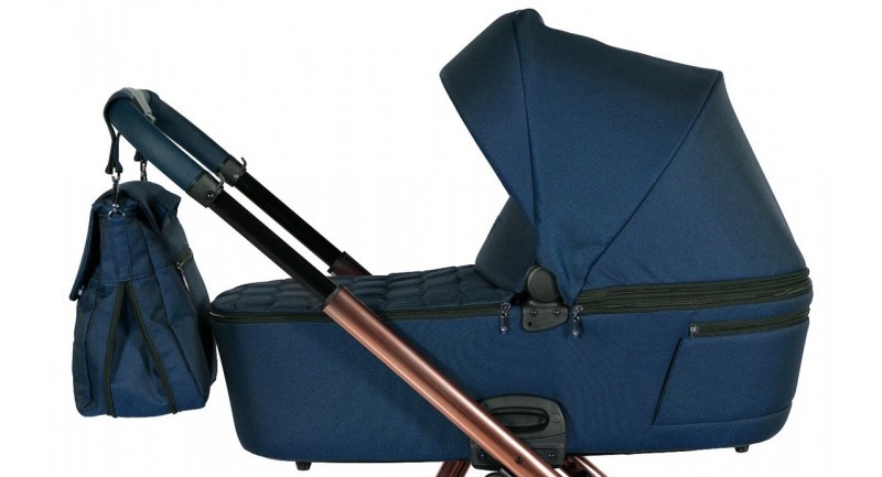 Houpací Kočárek Elegant V3 kombinovaný - Barva: Černá, Kola: Retro kola 14" 4x4, Druh kol: Nafukovací