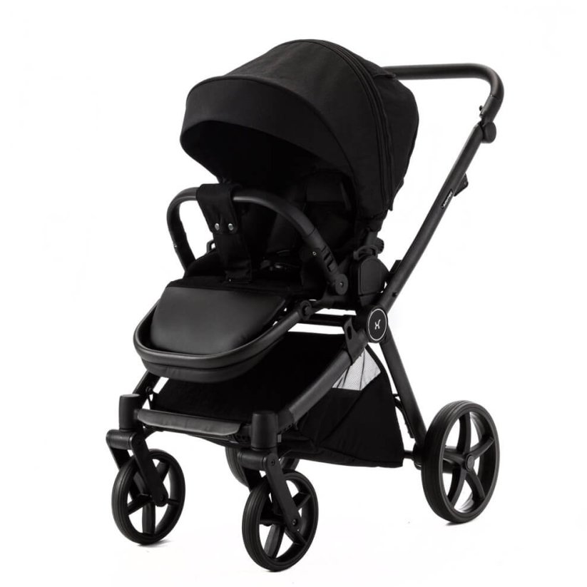 Kočárek Beli Ela Premium MIX BAREV - Barva: Zelená, Kola: Přední otočná kola (aretace), Druh kol: Gelová