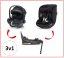 Set Autosedaček GO 40-150cm I-SIZE 360´ Isofix - Barva: Černá