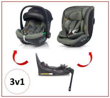 Novinka set Autosedaček 3v1