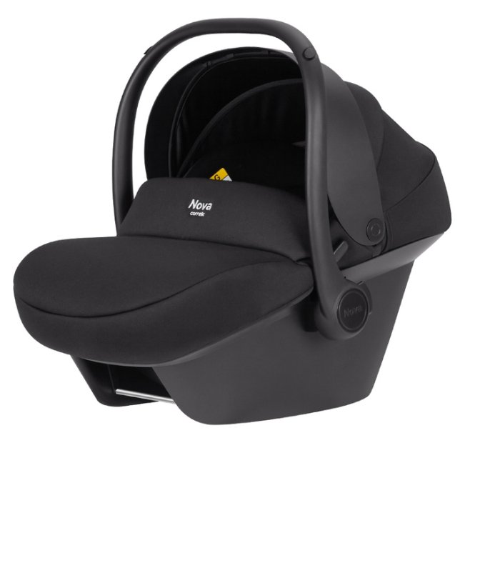 Autosedačka 40-87 cm NOVA + - Barva: Černá