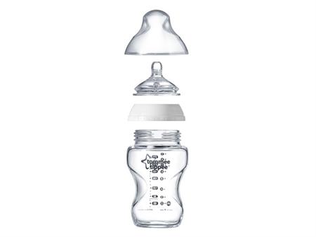 Kojenecká láhev 150ml/250ml skleněná 0m+ - Objem: 250ml