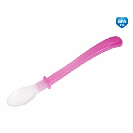 Lžička 4m+ Soft Tip - Barva: Růžová