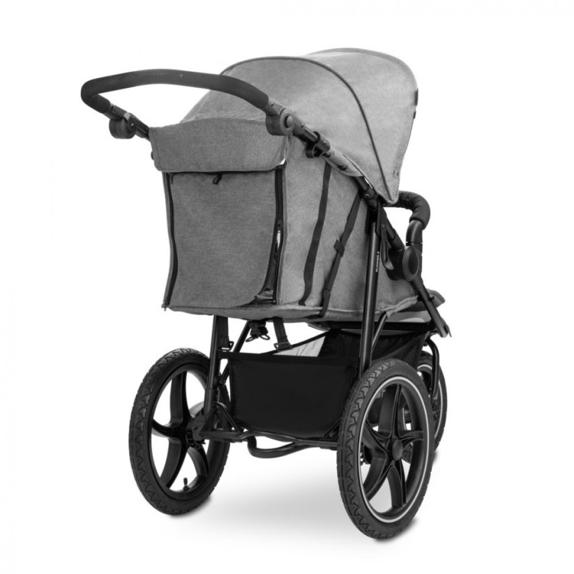 Akční set Tříkolka kočárek Sporťák Runner 2 Grey