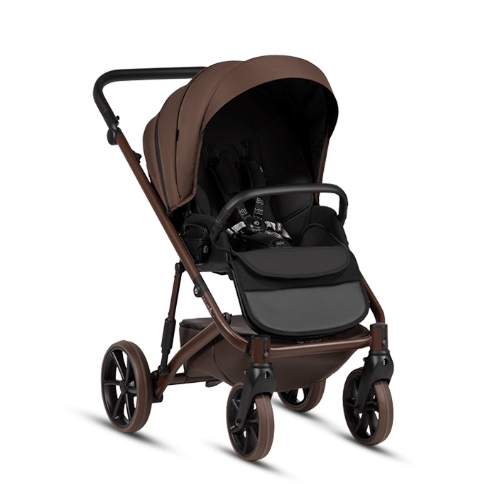 Kočárek Tutis Viva 6+ - Barva: Zelená, Kola: Přední otočná kola (aretace), Druh kol: Gelová