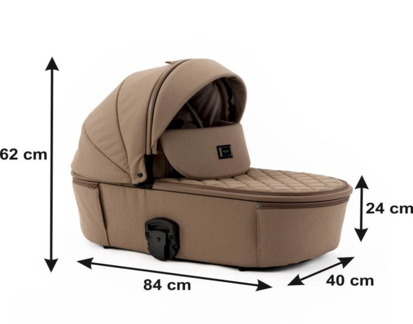 Kočárek Beli Ela Premium MIX BAREV - Barva: Zelená, Kola: Přední otočná kola (aretace), Druh kol: Gelová