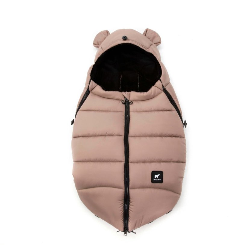 Fusak do autosedačky/kočárku BELI MINI - Barva: Černá