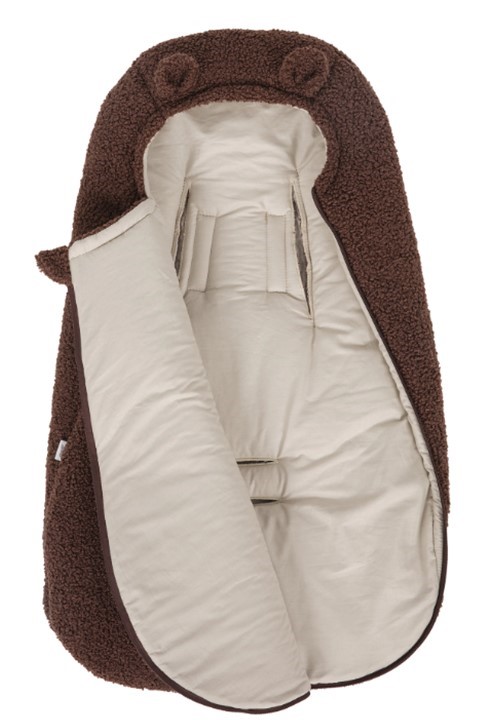 Fusak do autosedačky/kočárku/postýlky BELI Teddy - Barva: Krémová