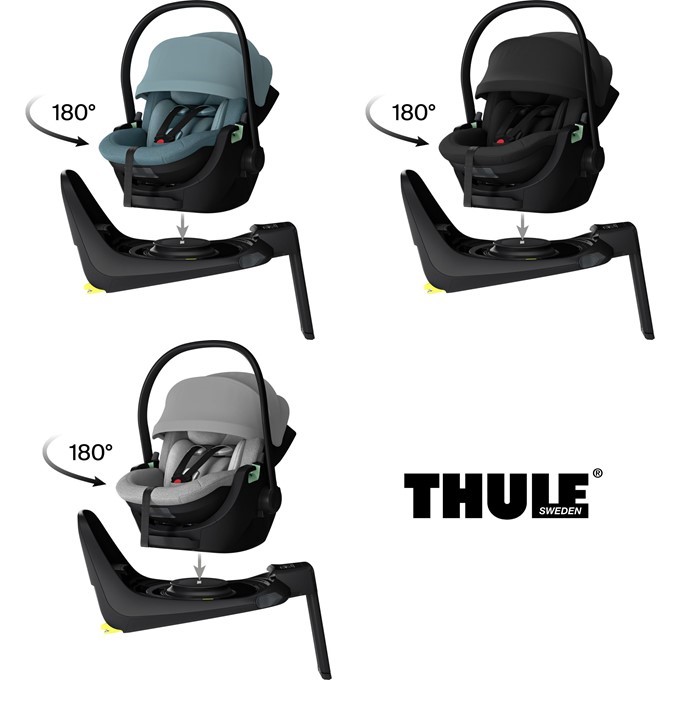 Thule Maple autosedačka pro kojence + ISOFIX základna Alfi